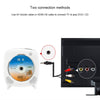 Kecag KC-609 Wall Mounted Home DVD Player Bluetooth CD Player, Specification:CD Version+ Not Connected to TV+ Plug-In Version(Blue)