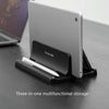 Vaydeer SZ2S01 Notebook Vertical Stand Computer Stand Bracket Desktop Storage Shelf