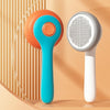 Cat Hair Removal Comb - Grey & White - Needle Comb for Grooming