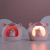 Pig Night Light Home Table Decoration Ornament(Tilted Head)