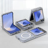 For Samsung Galaxy Z Flip5 Hinge MagSafe PC Full Coverage Phone Case(Transparent)
