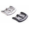 3 PCS 316L Stainless Steel Watch Buckle Watch Accessories, Color: 18mm IP Black