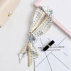 Spring and Summer Tarot Pattern Professional Chiffon Small Neckerchief Wild Scarf, Size:105 x 6.5cm(Star)