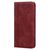 For Xiaomi Redmi 10 Frosted Business Magnetic Horizontal Flip PU Leather Case with Holder & Card Slot & Lanyard(Brown)