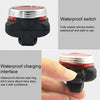 COB Lamp Bead 160LM USB Charging Four-speed Waterproof Bicycle Headlight / Taillight Set,  Red Blue Light Dimming 650MA