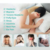 Gel Ice Hood Cooling Eye Mask Hot and Cold Compress Headband for Headache, Spec: Single-layer (Black)