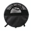 Foldable Pet Car Carrier Bag, Small (Black) - Durable & Breathable