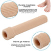 3pcs Toes Fingers Cushion Tube Sleeve Cuttable Silicone Gel Toe Pad For Corns Remover, Size: Large 2.5cm