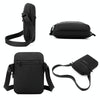 WEPOWER Men Single Shoulder Bag Simple Business Casual Crossbody Bag(Grey)
