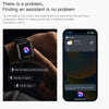 Q19 Max 2.1 inch HD Screen Waterproof Sports Business Smart Watch(White)