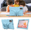 For Huawei MatePad SE 11 2024 Butterfly Bracket EVA Shockproof Tablet Case(Light Blue)