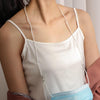 Drop Style Faceted Crystal Mask Lanyard Necklace Chain Glasses Chain(White)