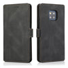 For Huawei Mate 20 Pro Retro Magnetic Closing Clasp Horizontal Flip Leather Case with Holder & Card Slots & Photo Frame & Wallet(Black)