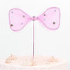 Bow Cake Insert Birthday Party Dessert Decoration(Pink)