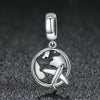 S925 Sterling Silver Beaded Personality Traveling Dream Charm