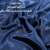 1 Pairs Ice Silk Pillowcase Home Textile Bedding, Size: 50x75cm(Black)