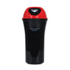 Car Mini Trash Can Multifunctional Interior Storage Box(Red)