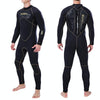 SLINX 1106 5mm Neoprene + Towel Lining Super Elastic Wear-resistant Warm Semi-dry Full Body One-piece Wetsuit for Men, Size: XXXL