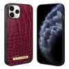For iPhone 11 VIETAO Alligator Texture PU Phone Case(Red)
