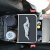 Car Tissue Box Multifunction Cup Holder Armrest Box Storage Box(Beige)