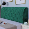 Bedside All-Inclusive Anti-Collision Quilted Thick Fabric Protective Cover, Size: 60x200cm(Dutch Velvet Green)