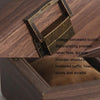 Wood Grain Leather Watch Display Box Watch Storage Case Jewelry Box, Style: 2 Digit Long