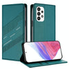 For Samsung Galaxy A33 5G Embossed Multi-functional Wallet Retro Leather Phone Case(Dark Green)