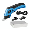 MOYI Electric Scissors Handheld Cloth Paper Box Cutting Tool, Specifications: Double Blade Paper Box