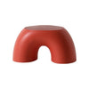 Simple Circular Small Bench Home Round Children Stool for Shoe Stool(Red)