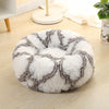 Cosy Round Pet Bed, 40cm, Grey - Warm & Durable