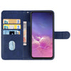 For Samsung Galaxy S10e Leather Phone Case(Blue)