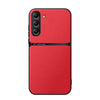 For Samsung Galaxy S23+ 5G Litchi Leather Magnetic Full Coverage Shockproof Phone Case(Red)