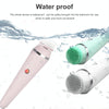 4-In-1 Electric Facial Cleansing Brush To Clean Pores And Blackheads Makeup Remover Brush Waterproof Silicone Cleansing Instrument(White)