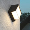 16cm Square Shape 10W 3000K Patio Porch Garden Light Outdoor IP54 Waterproof LED Wall Lamp