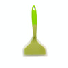 Silicone Nonstick Spatula Wide Mouth Steak Pizza Spatula Kitchen Tool(Green + Green)