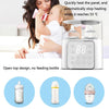 N20 2 In 1 Double Bottle Warmer Sterilization Machine, Plug Specifications: EU Plug(White)