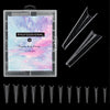 2 Boxes Nail Crystal Rapid Light Therapy Extension Nail Model, Shape: 120 PCS 10