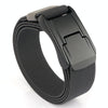 Men Casual Fashion Stretch Woven Quick Buckle Belt, Length: 125cm(Dark gray)