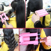 20-32m Automatic Ceramic Perm Splint Hair Curler 3 Barrels Big Wave Hair Curling Iron Tools, Size:32mm(Pink)