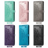 For Asus Zenfone 9 Mandala Flower Embossed Leather Phone Case(Purple)