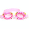 Cartoon Children Swimming Goggles Baby Waterproof Anti-fog High-definition Swimming Goggles(Pink Crab)