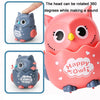 3 PCS Children Animal Press Crawling Toy Car, Random Color Delivery, Specification: Small Penguin