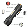 A10 Mini 395nm Ultraviolet Ray Detection Lamp COB Flashlight(Black)