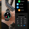 Bluetooth Talk Outdoor Pedometer Exercise Heart Rate Sleep Monitoring Smart Watch(Black)