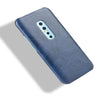 For Vivo V17 Pro Shockproof Litchi Texture PC + PU Case(Blue)