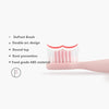 DELIPU Electric Toothbrush Rechargeable Sonic 5-Speed Adjustment Children Adult Household Waterproof Soft Hair Whitening Toothbrush USB Charging Cable  (Blue)