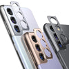 3 PCS Phone Camera Aluminum Alloy Film Rear Camera Protective Film For Samsung Galaxy S21 Plus (Gold)