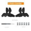 For DJI Neo Sunnylife 2016S Drone Color 3-Blade Propeller, Quantity:2 pairs(Blue)