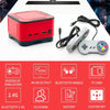 M12 Mini Cube Arcade Game Console HD TV Game Player Support TF Card with Black+Red Controllers 16G
