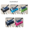 Outdoor Sports Bicycle Bag Front Beam Bag Bicycle Head Bag Large Capacity Touch Screen Waterproof Cylindrical Riding Bag, Size: 22cm x 12.5cm(Blue)